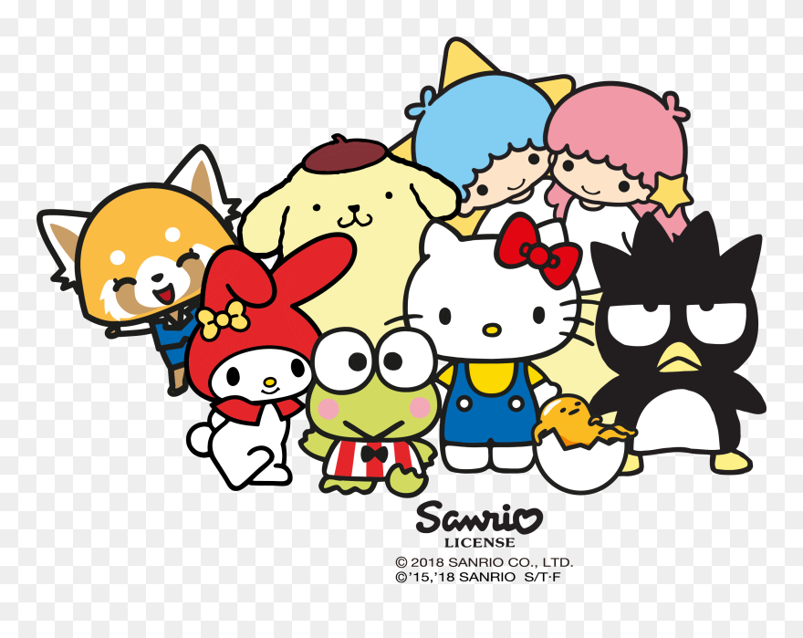 Hello Kitty Characters Png - Sanrio Characters Png Clipart