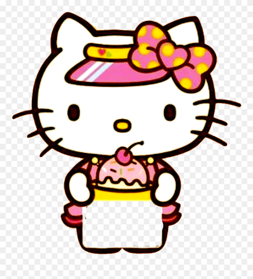 Birthday Hello Kitty Sticker Clipart