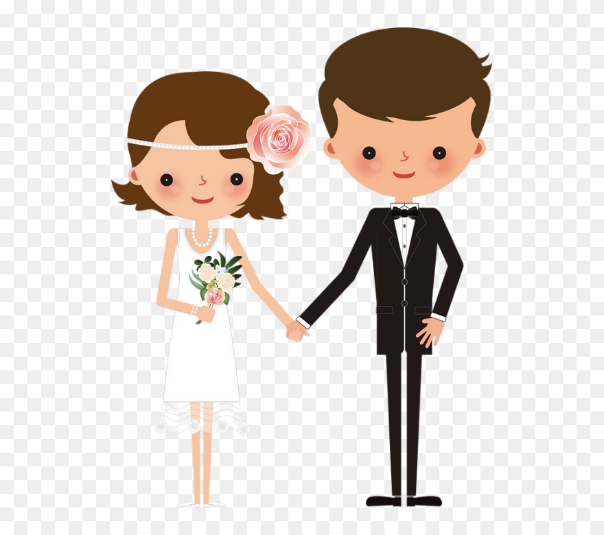 ♥ Tube Mariage, Mariés, Dessin Png - Wedding Cartoon Clipart