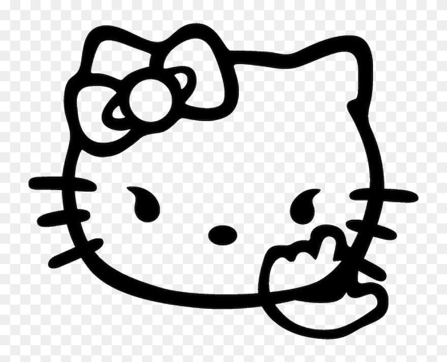 Hello Kitty Cartoon Coloring Pages - Hello Kitty Coloring Pages Clipart
