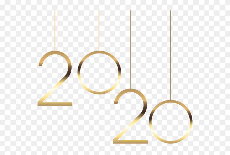 Happy New Year Hanging Png Clipart
