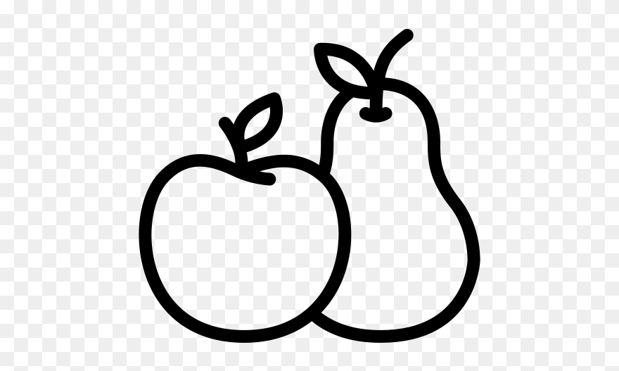 Guava Drawing Pear Frames Illustrations Hd Images Photo - Apple And Pear Drawing Clipart