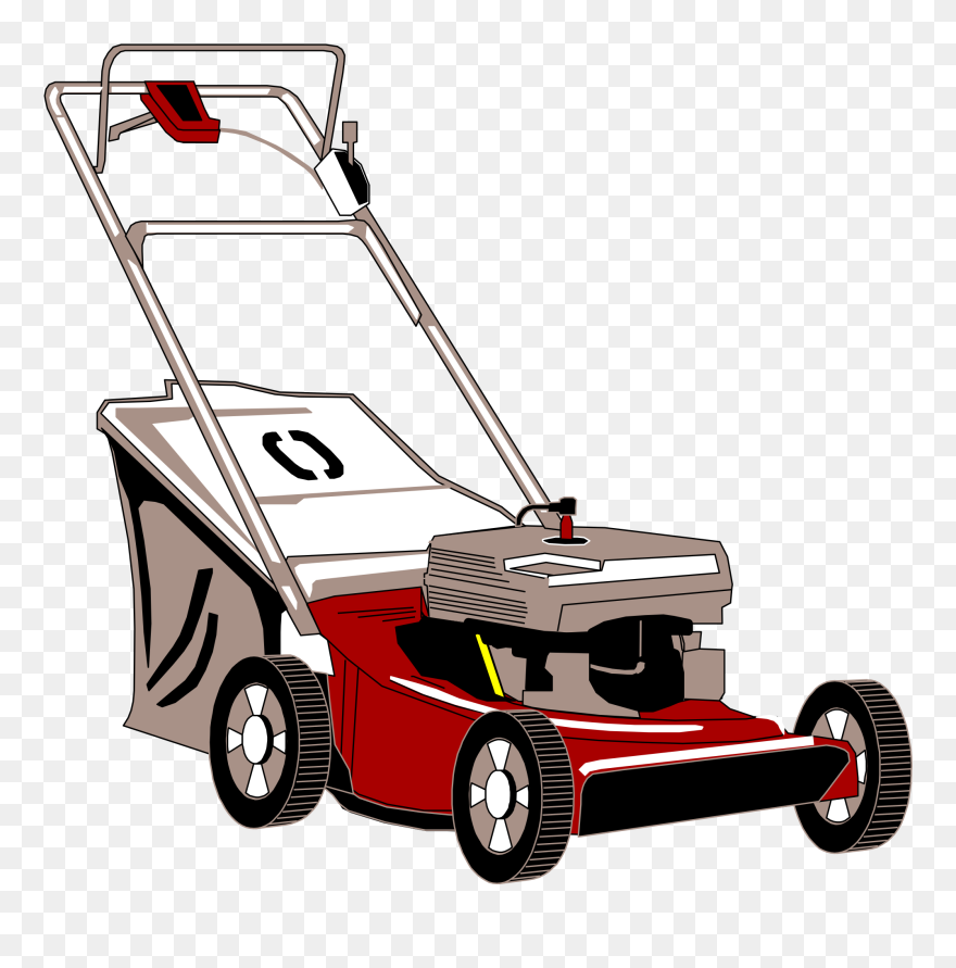 Lawnmower Vector Svg - Lawn Mower Clipart Png Transparent Png