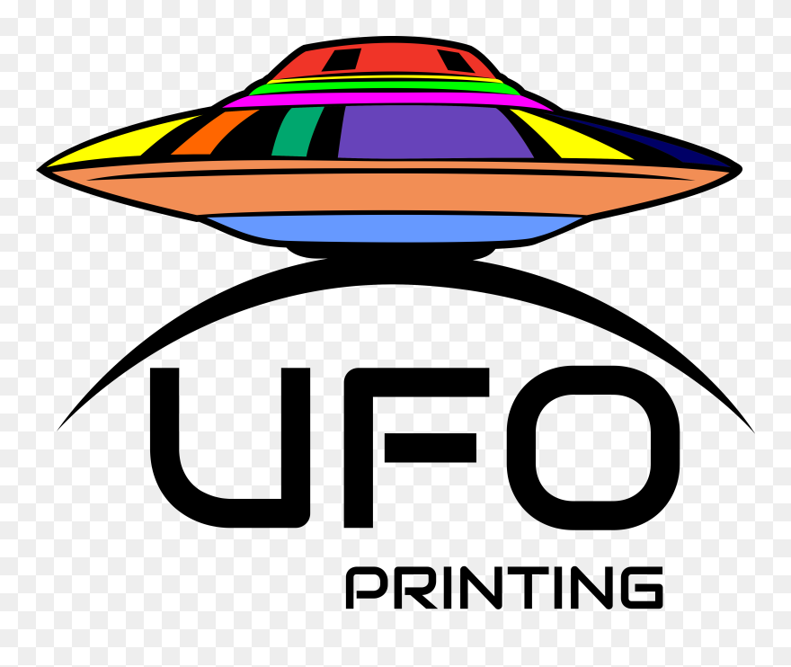 Logo Ufo - Textile Printing Clipart