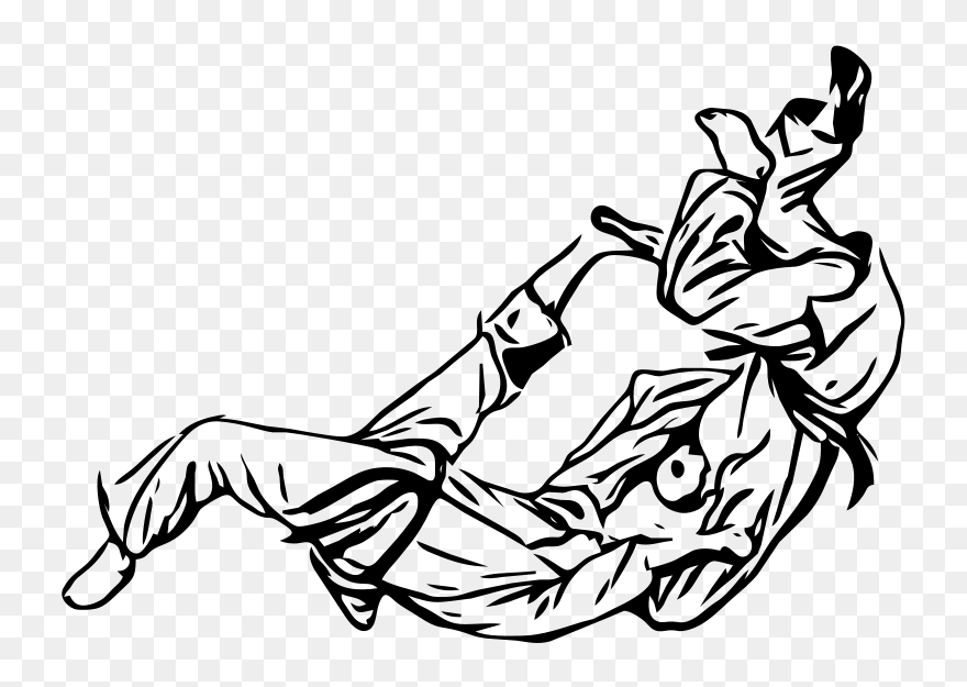 Jiu Jitsu Free Vector Clipart