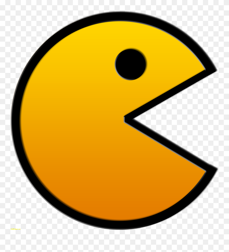 Pear Clipart Pacman - Transparent Background Pac Man Png