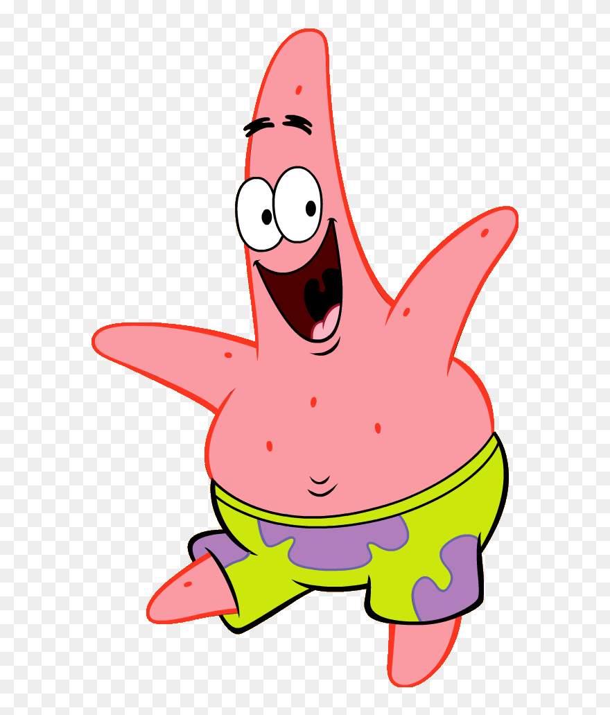 Patrick Star Clip Art - Transparent Png Patrick Star