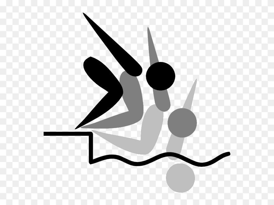 Olympic Swimming Symbol Clipart