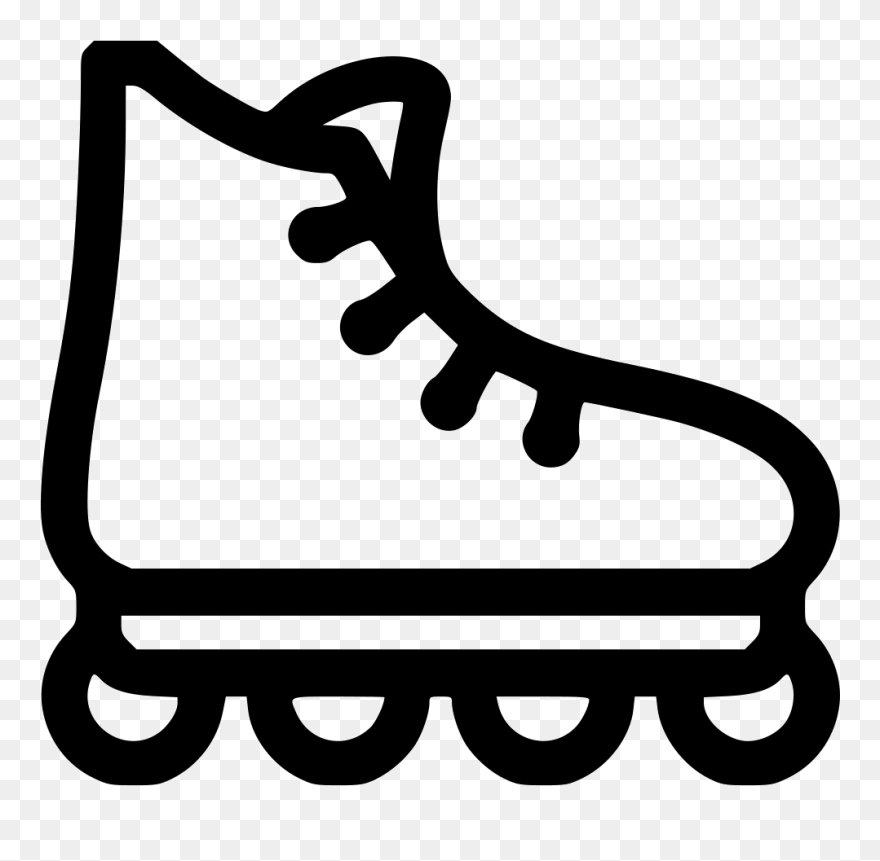 Roller Skate - Roller Skates Icon Png Clipart