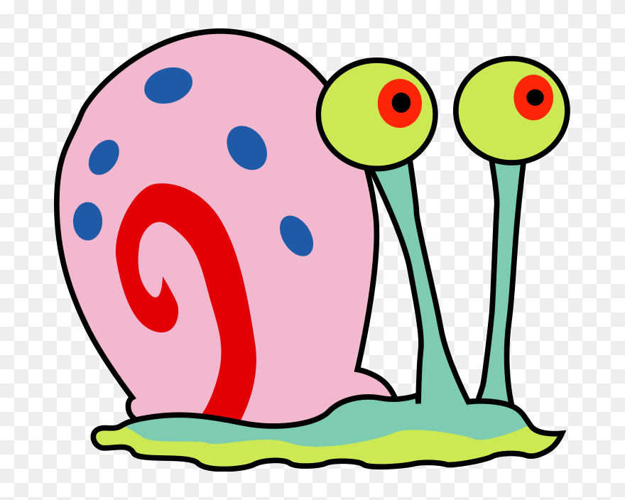 Snail Clipart Spongebob Gary - Gary The Snail - Png Download