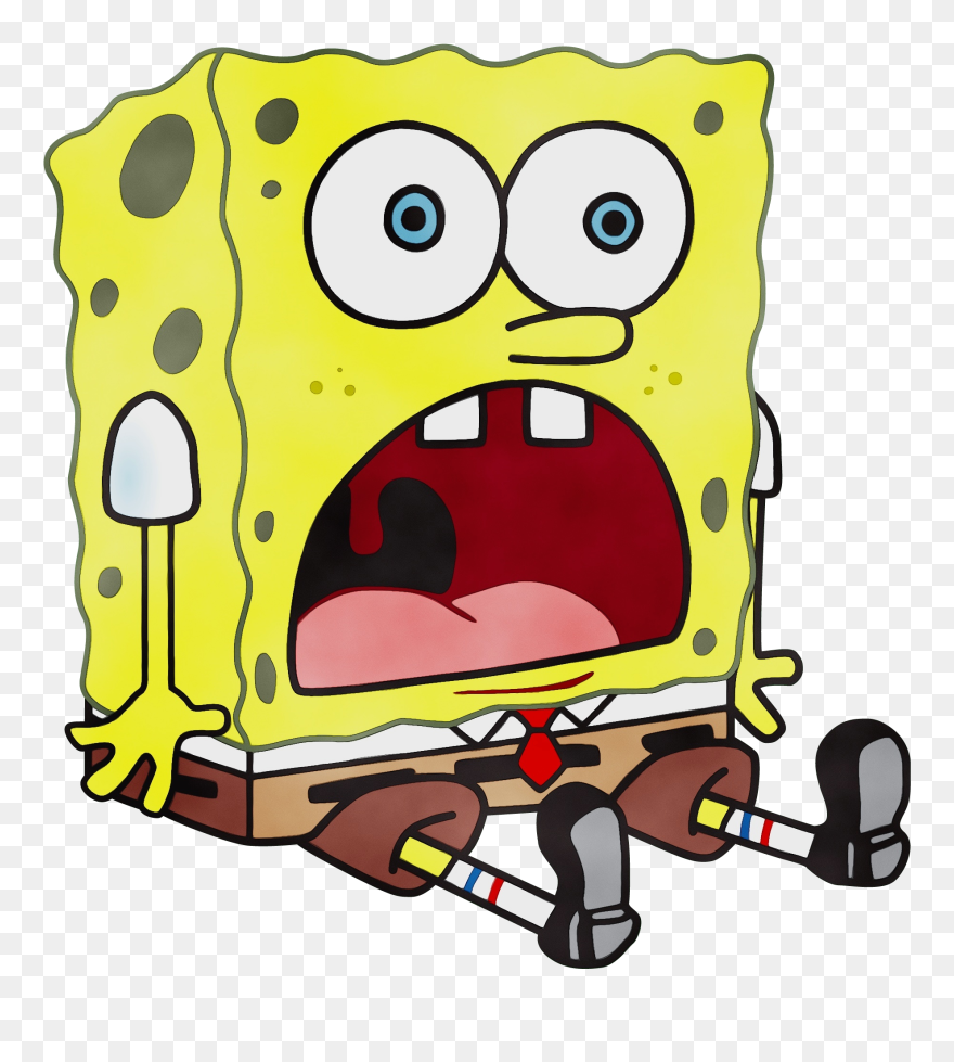 Patrick Star Spongebob Squarepants Squidward Tentacles - Spongebob Sitting Transparent Clipart