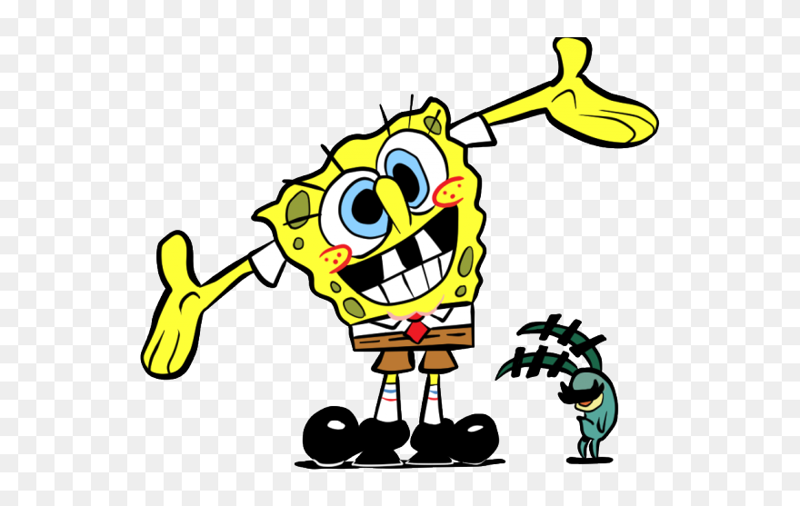 Spongebob Plankton Cliparts - Clipart Plankton - Png Download