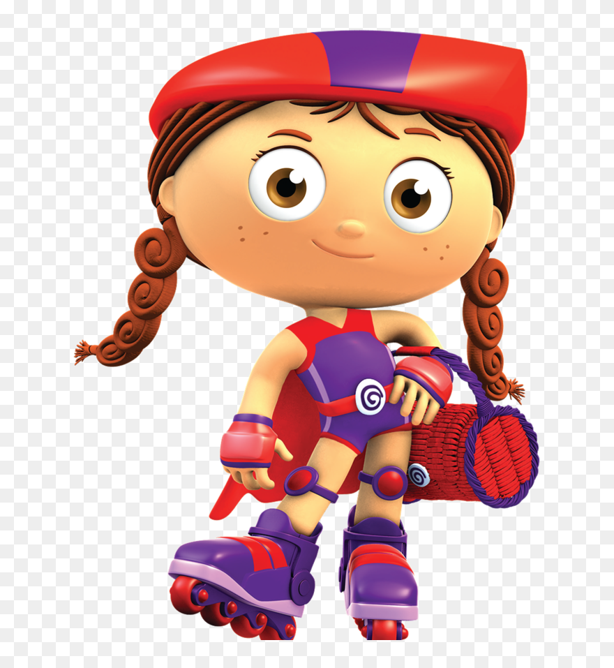 Wonder Red Super Why Character Clipart