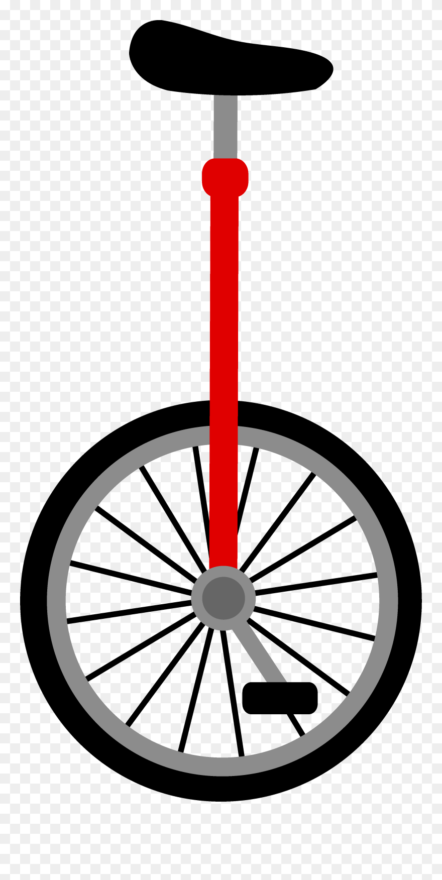 Unicycle Clipart - Png Download