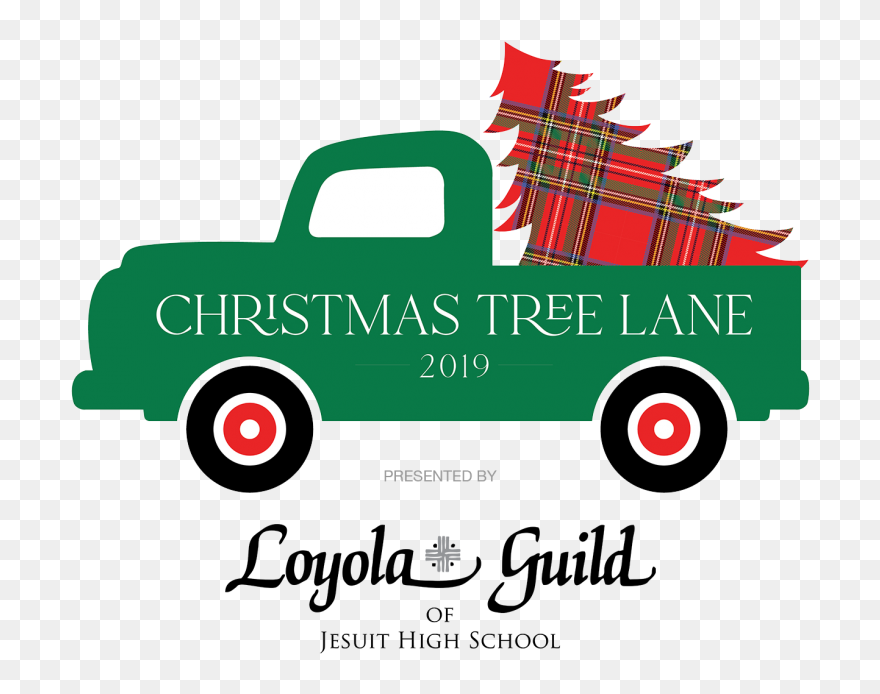 Truck Christmas Vector Clipart