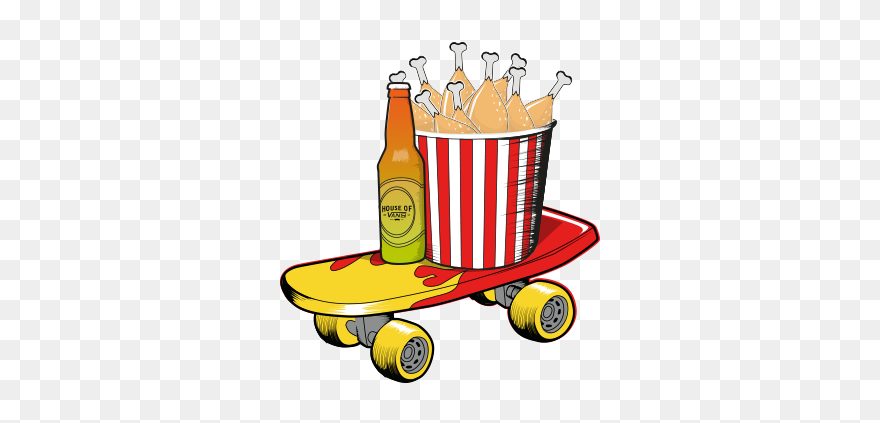 House Of Vans - Illustration Clipart