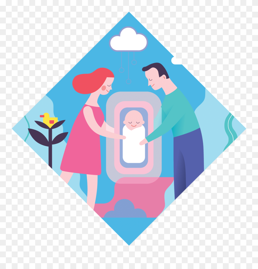 Baby Care 101 Background Image - Illustration Clipart