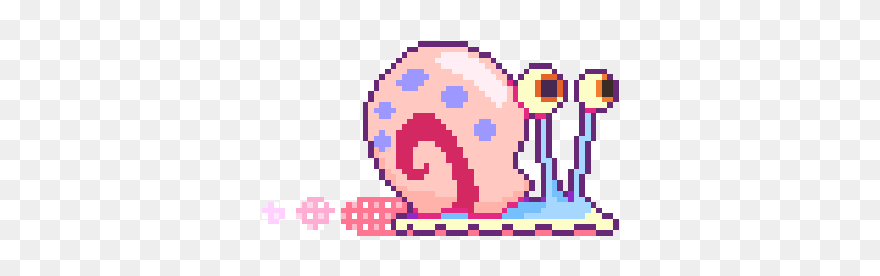 #garry #snail #spongebob #cherry #blossom #sakura #aesthetic - Cute Arrow Gif Transparent Clipart