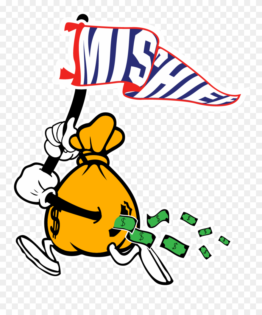 Library Of Money Bag In A Ditch Jpg Transparent Stock - Money Bag Running Cartoon Clipart