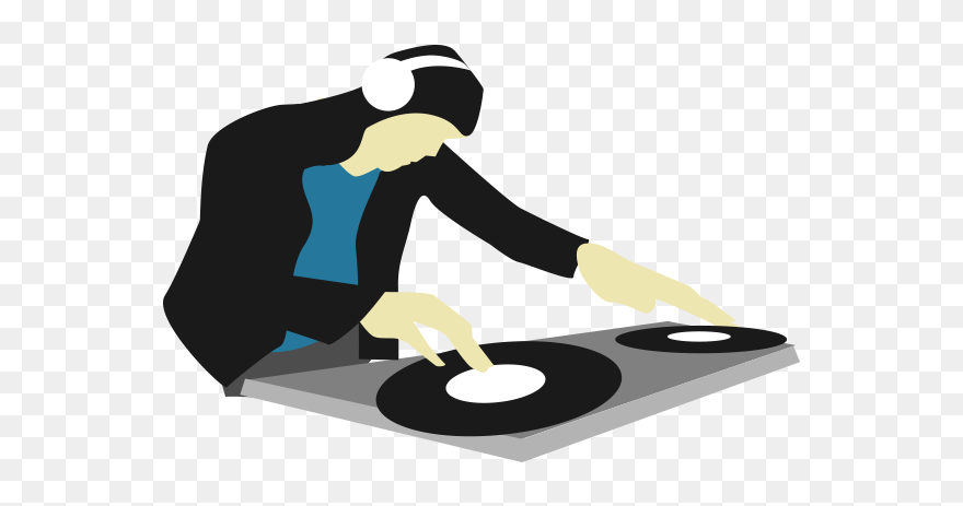 Dj Clipart Transparent - Dj Vector Art Png