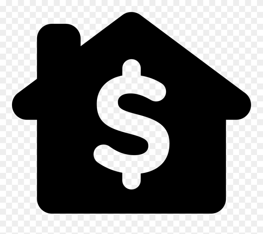 Dollar Sign Peso Money House - House With Dollar Sign Clipart