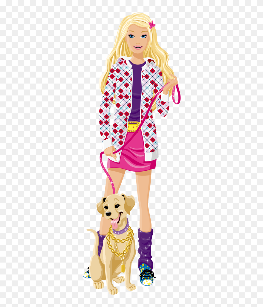 Ken Barbie Doll Clip Art - Barbie Invitation Template Blank - Png Download