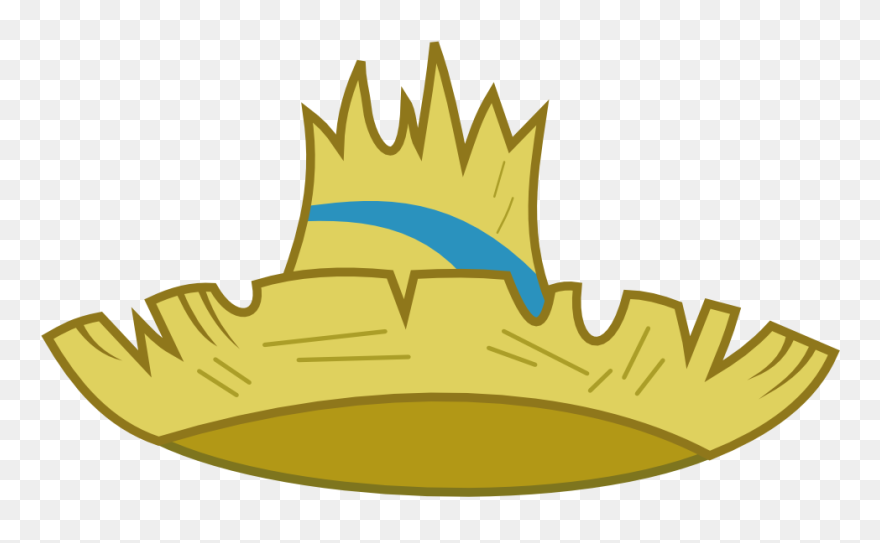 Which Hat Vector - Transparent Straw Hat Clipart - Png Download
