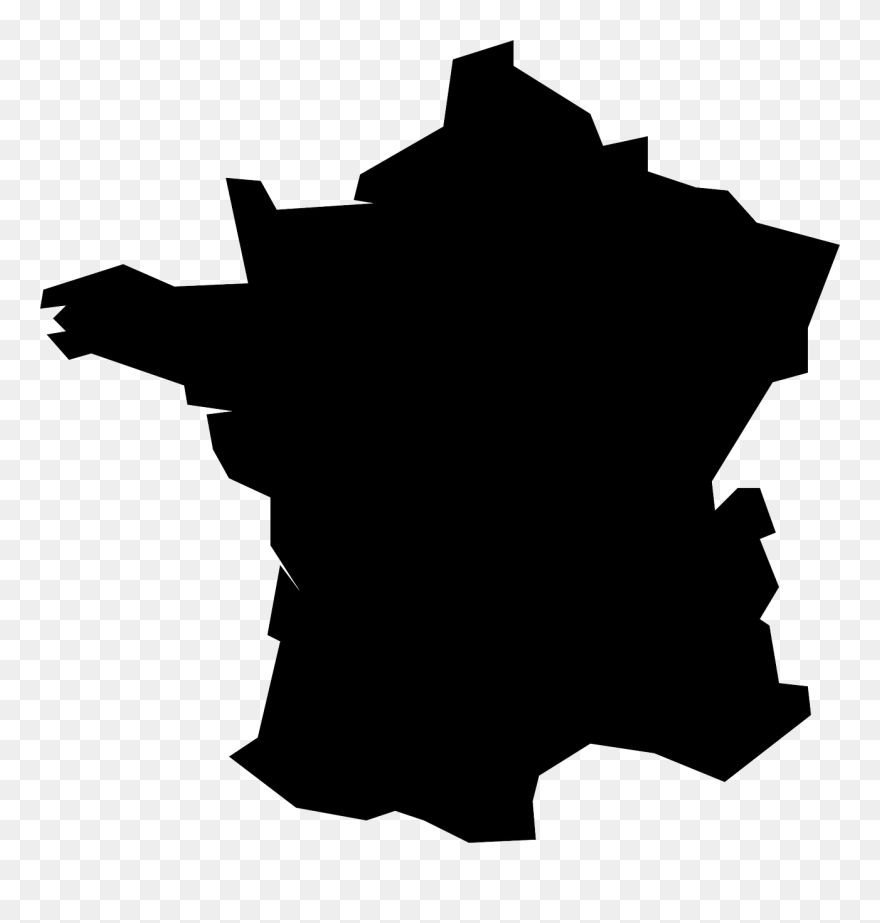 France Map World Free Photo - Map World France Png Clipart