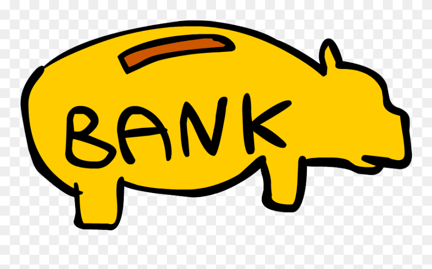Fluffy The Fish Piggy Bank - Piggy Bank Clipart