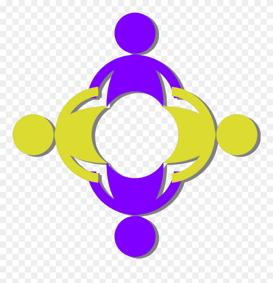 People Holding Hands Around The World Svg Clip Arts - Human Resource Management Logo - Png Download