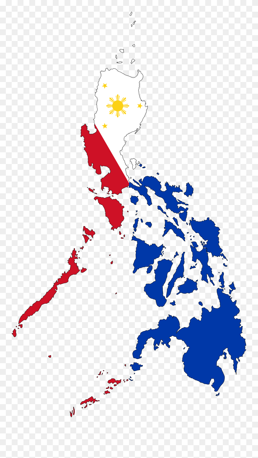 Philippines Drawing Nature - Transparent Philippines Map Png Clipart