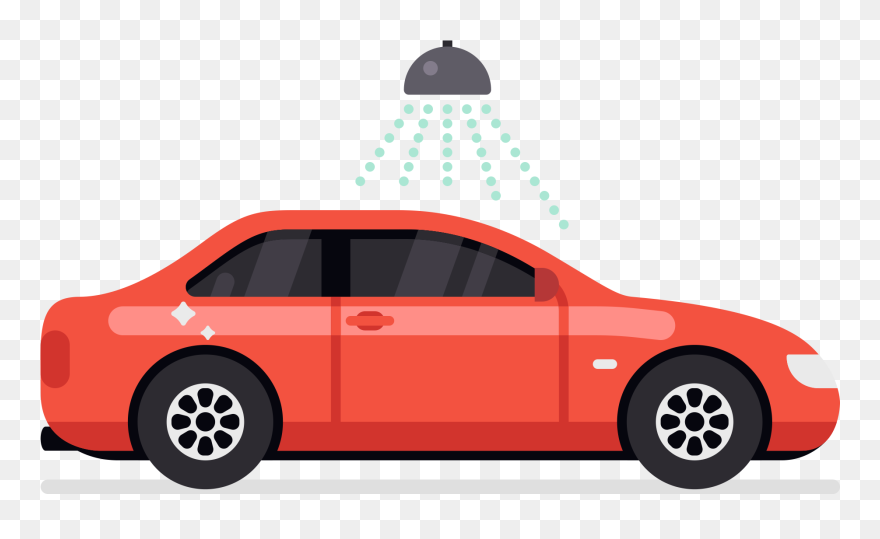 Car Wash Png Red Clipart