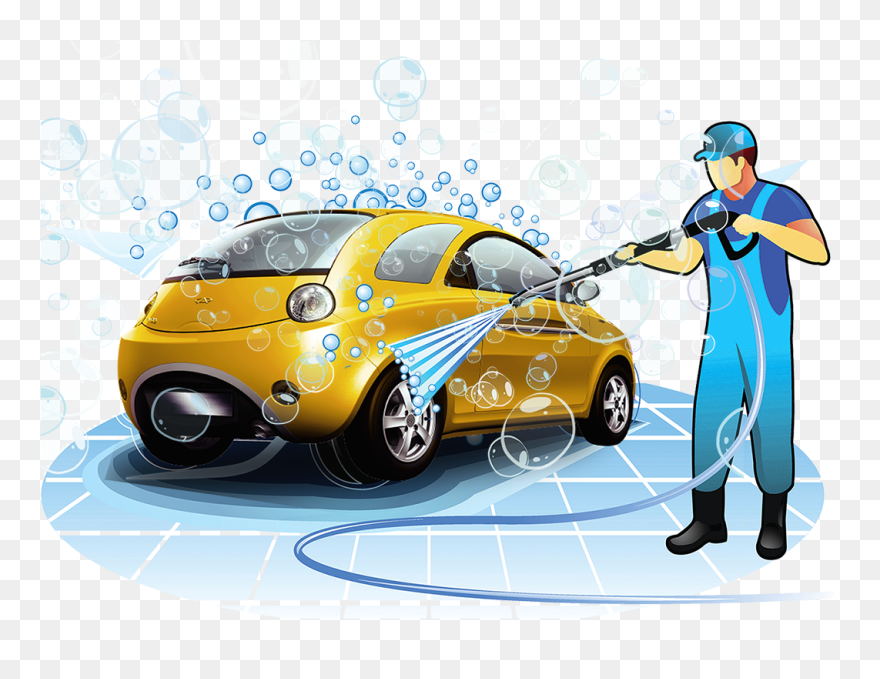 Car Wash Clipart - Png Download