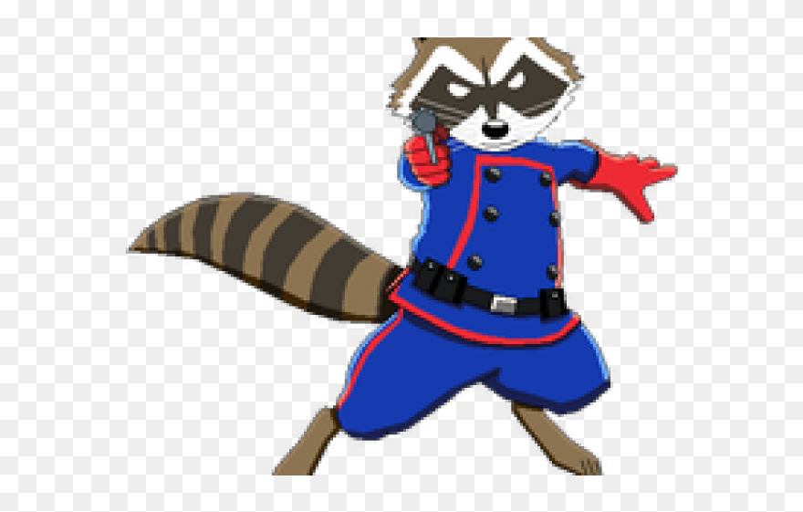 Rocket Raccoon Clipart - Png Download