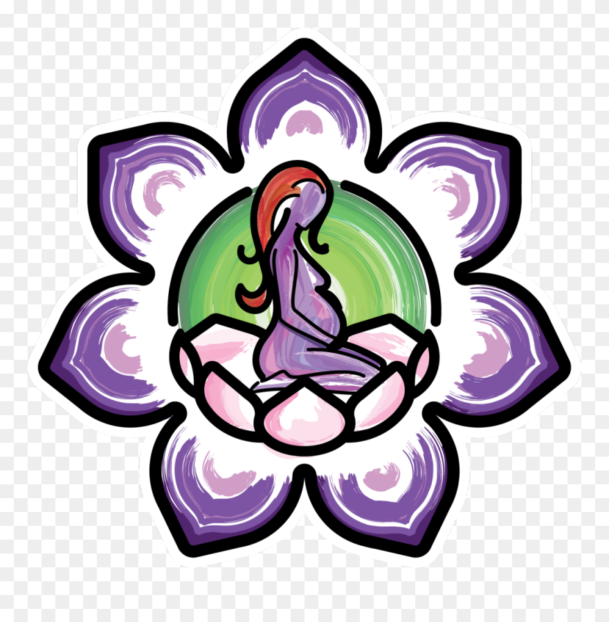 Nature Lotus Outline - Clip Art - Png Download