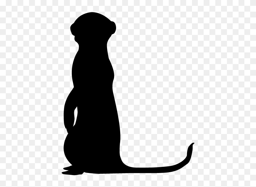 Meerkat Silhouette Clipart