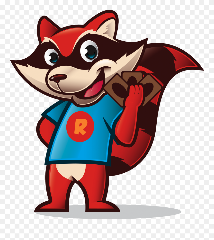 Raccoon Clipart Comic - Png Download