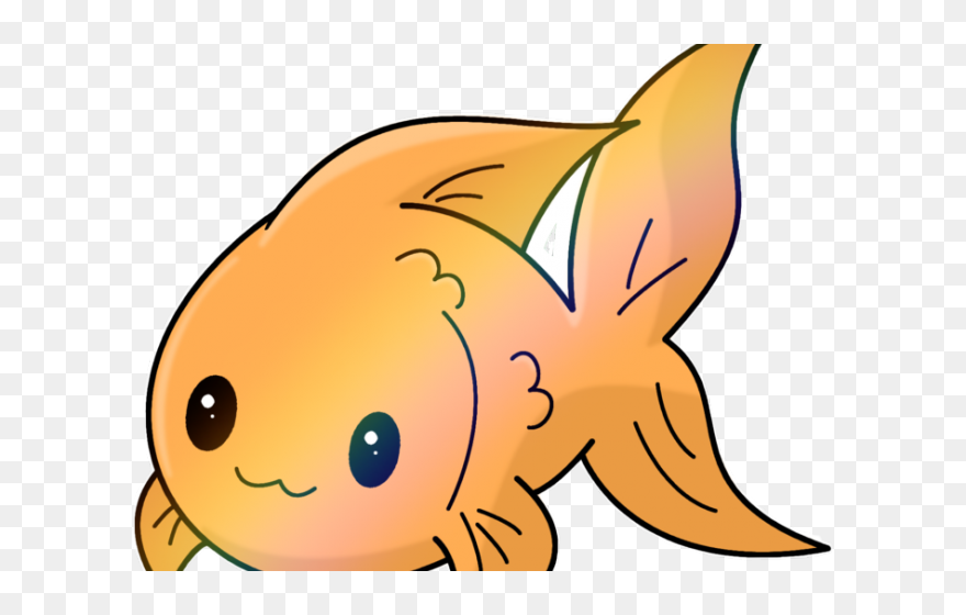 Kawaii Cute Fish Drawing Clipart