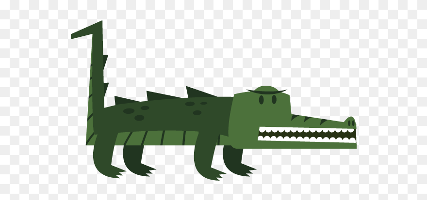 Portable Crocodiles Crocodile Graphics The Network - Clip Art - Png Download