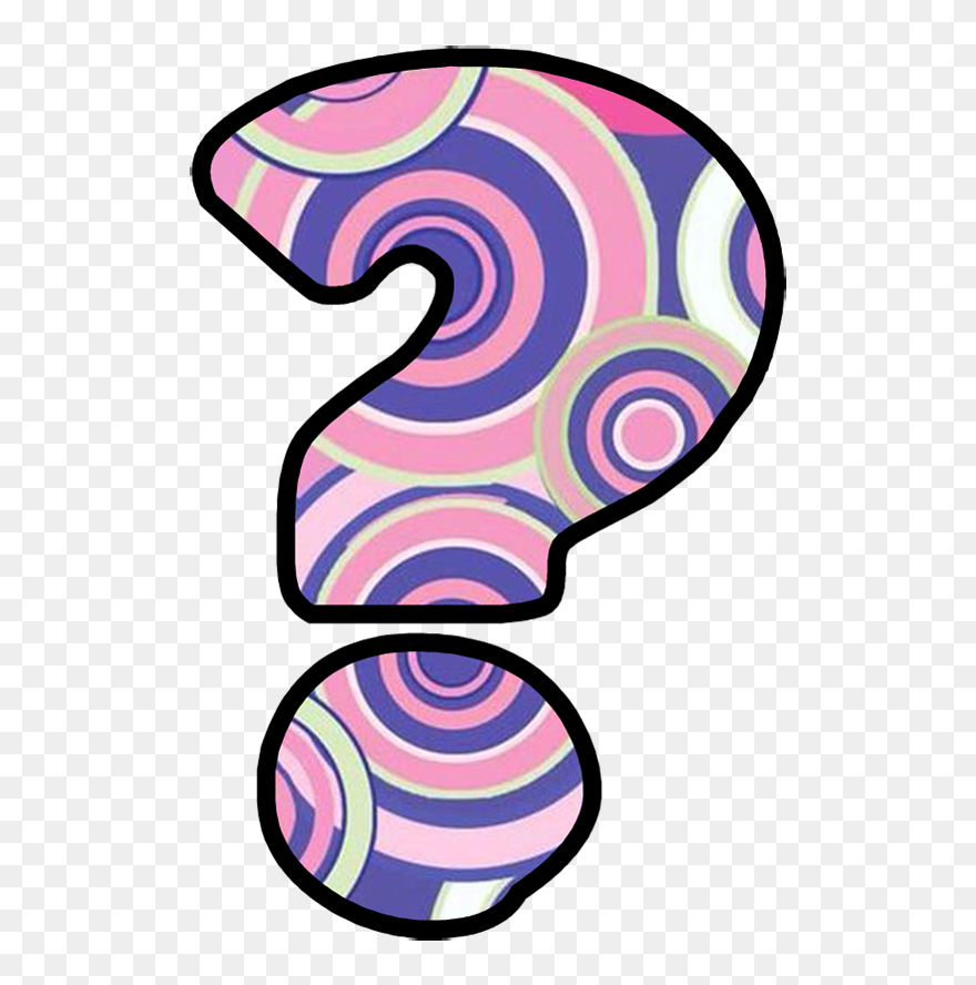 Transparent Pink Question Mark Png Clipart