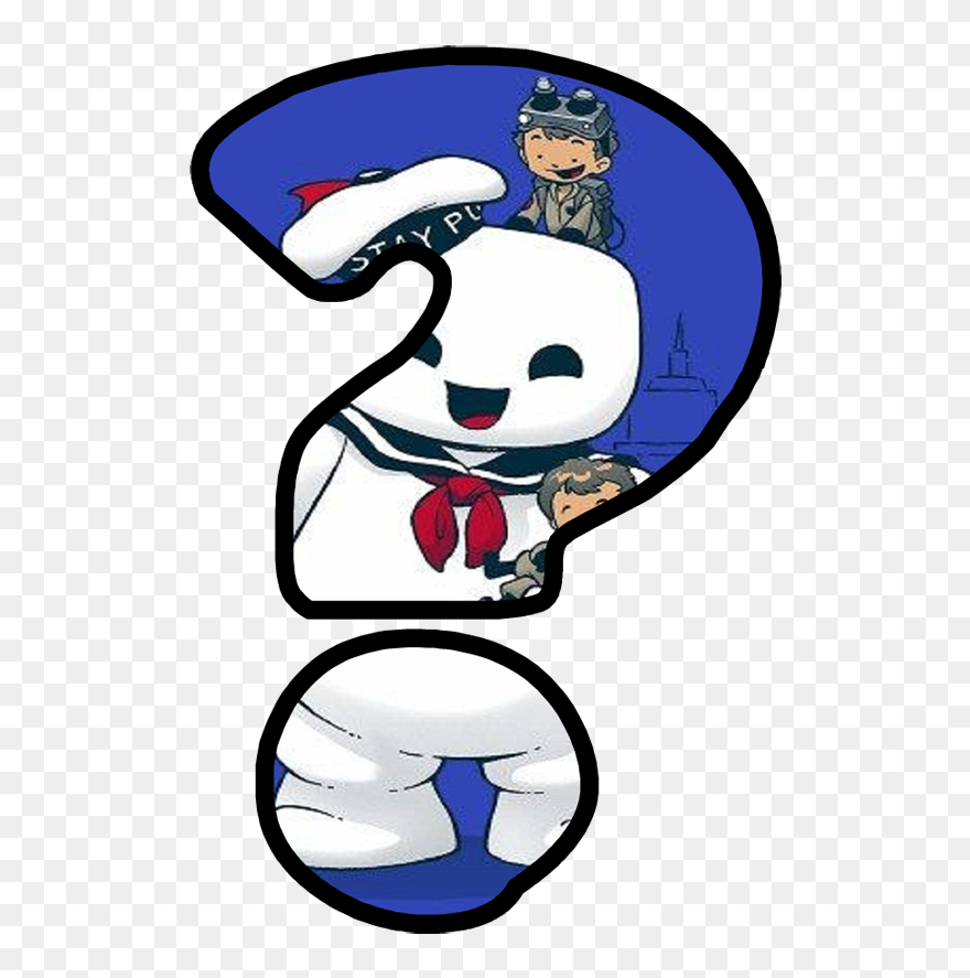 80's Marshmallow Man Clipart
