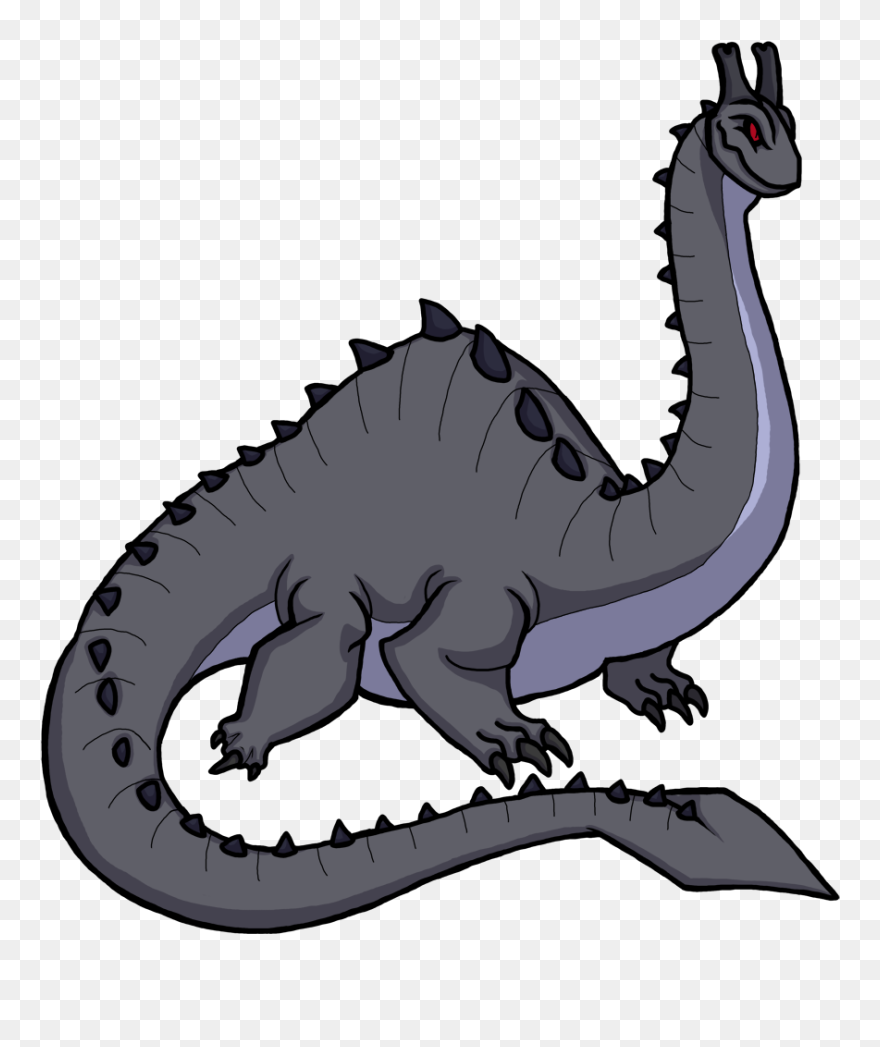 Crocodile Clipart Atomic Theory - Atom Kaiju - Png Download