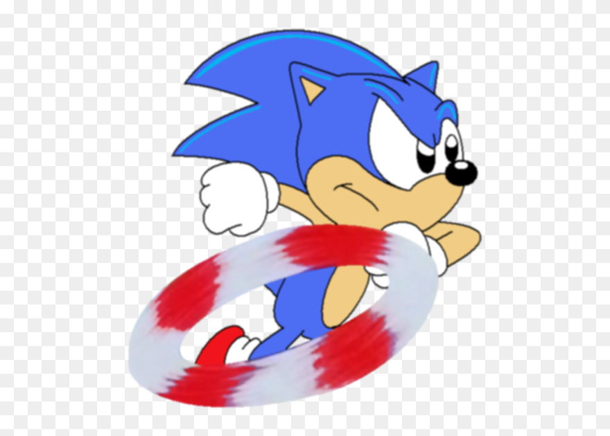 Sonic Art Carnivoran Crocodile Vector Tails The - Sonic The Hedgehog Cartoon Running Clipart