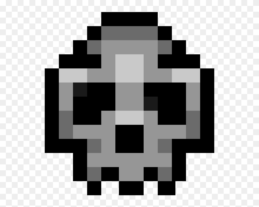 Question Mark Pixel Art - Skull Pixel Art Png Clipart
