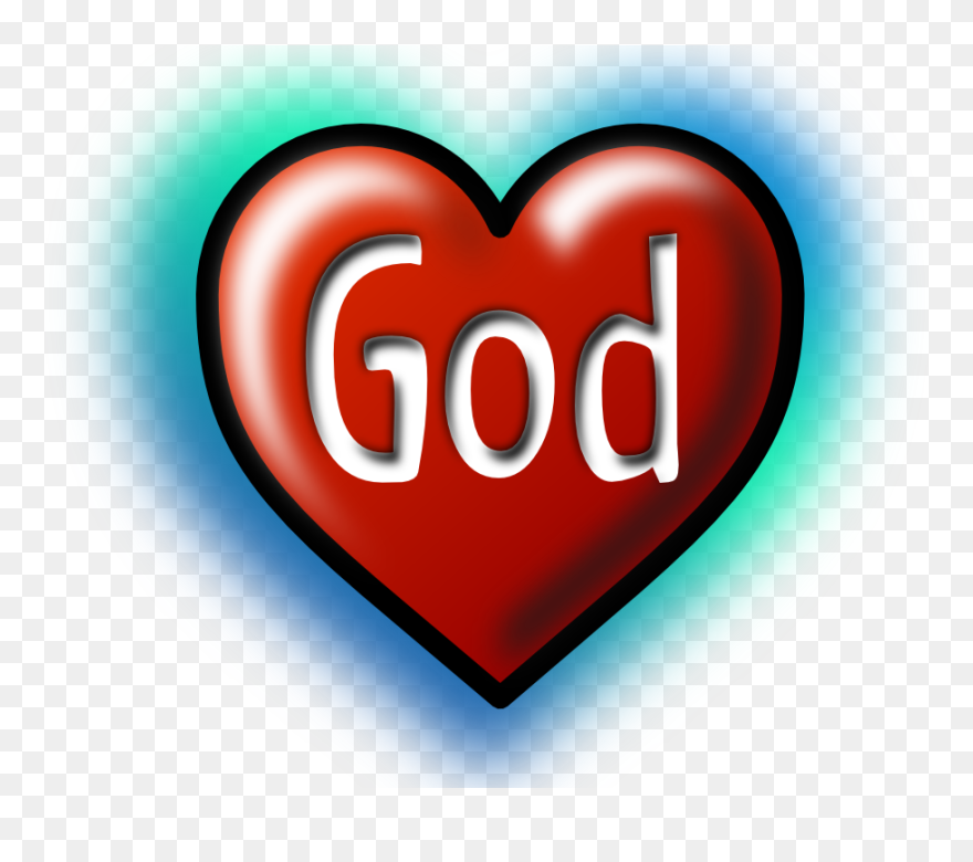 God Heart - Heart Of God Clipart