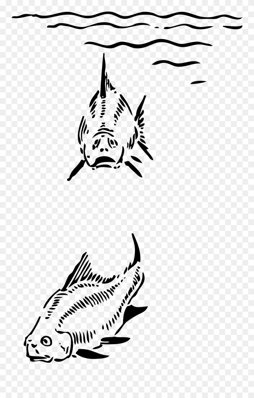 Fish Under The Sea - Under The Sea Clipart - Png Download