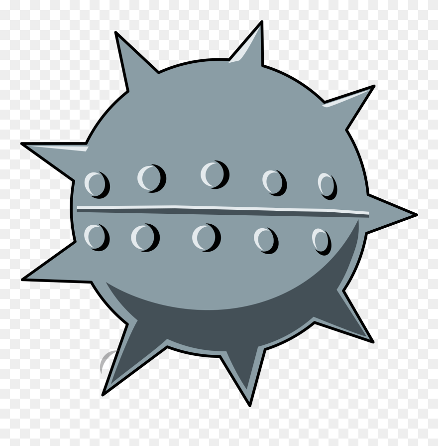 Cartoon Sea Mine Clipart