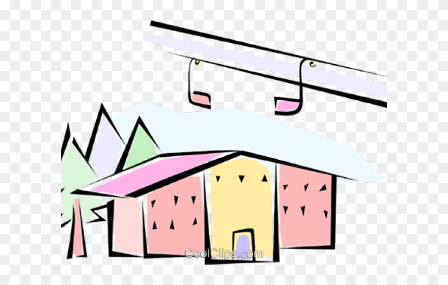 Clipart Ski Resort - Png Download