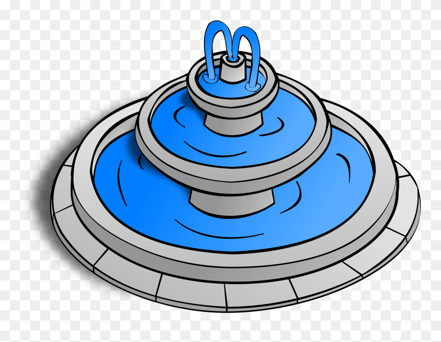 Fountain Clipart - Png Download