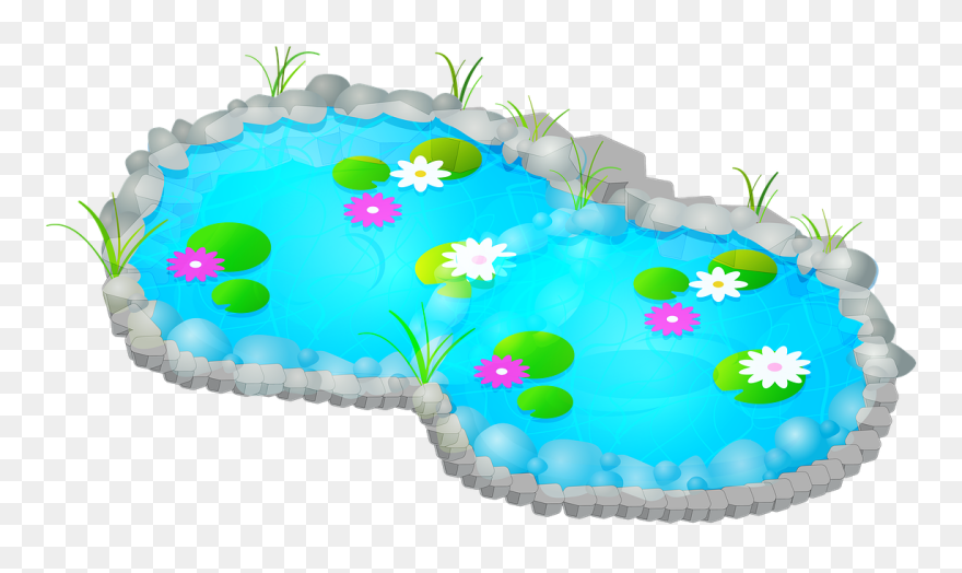 Transparent Waterfall Clip Art - Pflanzen Seerose - Png Download